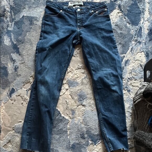 Harley -Davidson Blue Denim Jeans - Picture 1 of 4